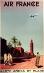 1933 Air France. North Africa By Plane