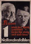 1933 Nimmer wird das Reich zerstöret - wenn ihr einig seid und treu. 1 Nationalsozialisten