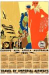 1935 Europe Asia Africa Australia. Travel By Imperial Airways