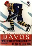 1935 Hockey-Club Davos. Weltmeisterschaft Eishockey