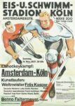1937 Eis-U. Schwimm-Stadion Köln. Eishockeykampf. Amsterdam - Köln