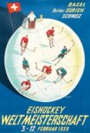 1939 Basel Dolder Zürich Schweiz. Eishockey Weltmeisterschaft