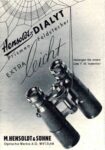 1939 Hensoldt - Dialyt Prismen - Feldstecher. Extra leicht