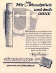 1939 Mit Mundstück und doch Ohne. Güldenring