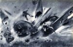 1939 The French Fighter plane hit the ground with tremendous force