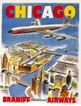 1950 Chicago Braniff International Airways