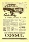 1955 Ford Consul. Outstanding In Styling, In Ride, In Value (Aus)