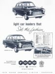 1956 Ford Anglia and Prefect, light car leaders that Set the fashion (UK)