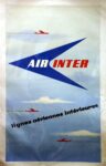1958 Air Inter, lignes aeriennes interieures