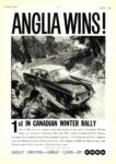 1961 Ford Anglia. Anglia Wins! 1st In Canadian Winter Rally (UK)