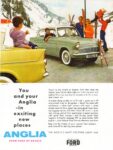 1961 Ford Anglia. You and your Anglia - in exciting new places