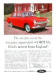 1963 Ford Consul Cortina. Ford's newest from England! (USA)