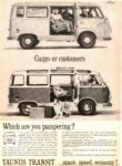 1963 Ford Taunus Transit Panorama. Cargo or customers