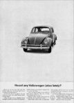 1963 Volkswagen Beetle. Heard any Volkswagen jokes lately