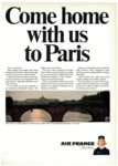 1965 Come home with us to Paris. Air France
