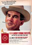 1965 New Lucky Strike Filters put back the taste others take away