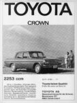 1967 Toyota Crown (Swiss Ad)