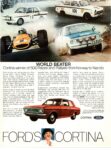 1969 Ford Cortina GT. World Beater (USA)