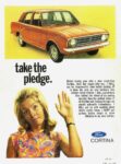 1969 Ford Cortina, take the pledge. (South Africa)