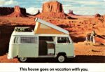 1969 Volkswagen Campmobile. This hoise goes on vacation with you