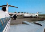 1970 Aeroflot TU-154 Postcard