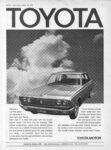 1970 Toyota Crown (U.K. Ad)