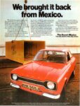 1971 Ford Escort Mexico (UK)