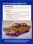 1972 AMC Matador Fare-Master Taxi