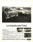 1973 Ford Escort Mexico & Capri RS 2600. Le impetuose Ford (Italy)