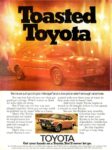 1975 Toyota Corolla. Toasted Toyota