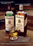 1979 Ballantine's in the famous square bottle inherits its great taste...