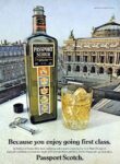 1980 Because you enjoy going first class. Passport Scotch (3)