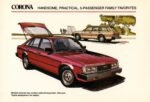 1981 Toyota Corona. Hansome, Practical, 5-Passenger Family Favorites