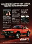 1982 American Motors Eagle SX-4. Presenting Your Next Two Sport Machines