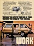 1985 Toyota Cargo Van. Work