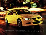 2005 Mitsubishi Lancer Evolution VIII. If you think you can handle that, sign below