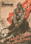 1937 Die Wehrmacht.1 Jarhgang nr 28. Rote Bajonette genen Europa. Spanien - Das Erste Opfer!