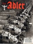 1941 Der Adler Numero 23 Berlin 18 Novembre 1941. Edition francaise. A la chaine