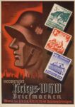 1941 Verwendet Kriegs WHW Briefmarken