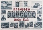 1942 Ruhm Und Ehre Elsässer Folgt Diesem Beispiel MMeldet Euch!