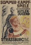 1942 Sommer-Kampf-Spiele der oberrheinische Hitler-Jugend. Strassburg
