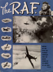 1942 The R.A.F. ' Lancaster Over Hamburg. Spitfire XIV