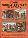 1943 Your Mobile Canteen In Action. Thank you, Ceylon!