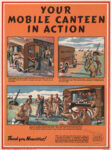 1943 Your Mobile Canteen In Action. Thank you, Mauritius!