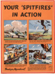 1943 Your 'Spitfires' In Action. Thank you, Nyasaland!