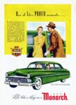 1950 Monarch Four-Door Sedan. One of life's Proud moments...
