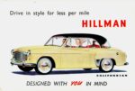 1954 Hillman Californian. Drive in style for less per mile
