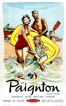 1955 Paignton South Devon. Torbay's Ideal Holiday Centre. British Railways