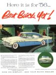 1956 Buick Roadmaster 6 passenger 4-Door Riviera. Best Buick Yet!