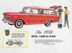 1958 Opel Olympia Rekord Car-A-Van (South Africa)